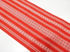 7726782: JAPANESE KIMONO / NAGOYA OBI / SILK / CHIKUZEN HAKATA