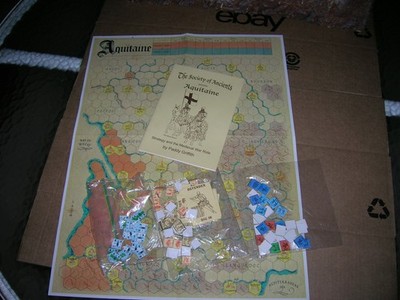 MEDIEVAL Wargame Aquitaine Society of Ancients VINTAGE Bag 