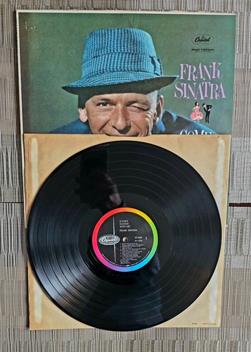 Frank Sinatra-Come Dance With Me! 1959 1st Press D5 Mono NM Audio? HEAR B4U BUY! - Picture 5 of 7