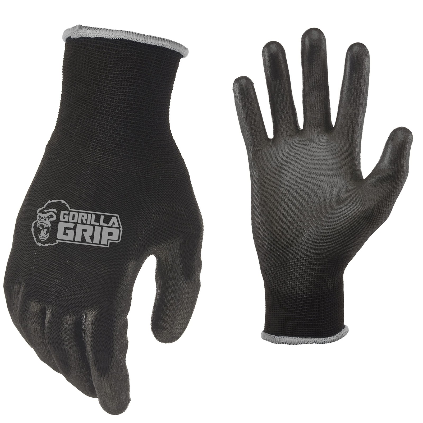 Gorilla Grip Work Gloves, Extra Large, Maximum Grip for Wet/Dry/Oily Use