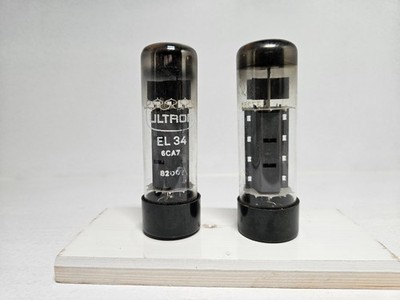 2 x EL34 RFT matched Pair