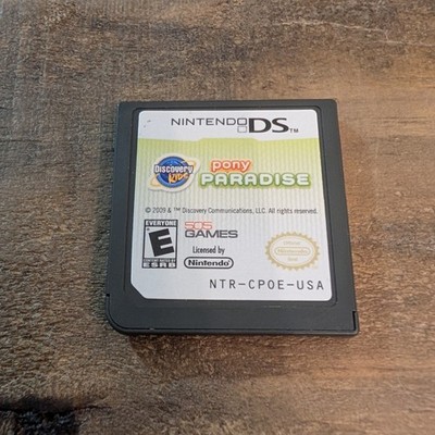 Discovery Kids: Pony Paradise (Nintendo DS, 2009) Game Only - Tested & Working