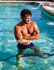 STEVE REEVES  BARECHESTED BEEFCAKE ai FANTASY COLOR ART   8X10 PHOTO 4-2