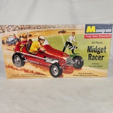 Monogram Midget Racecar Four Star Plastikit Plastic Model Kit