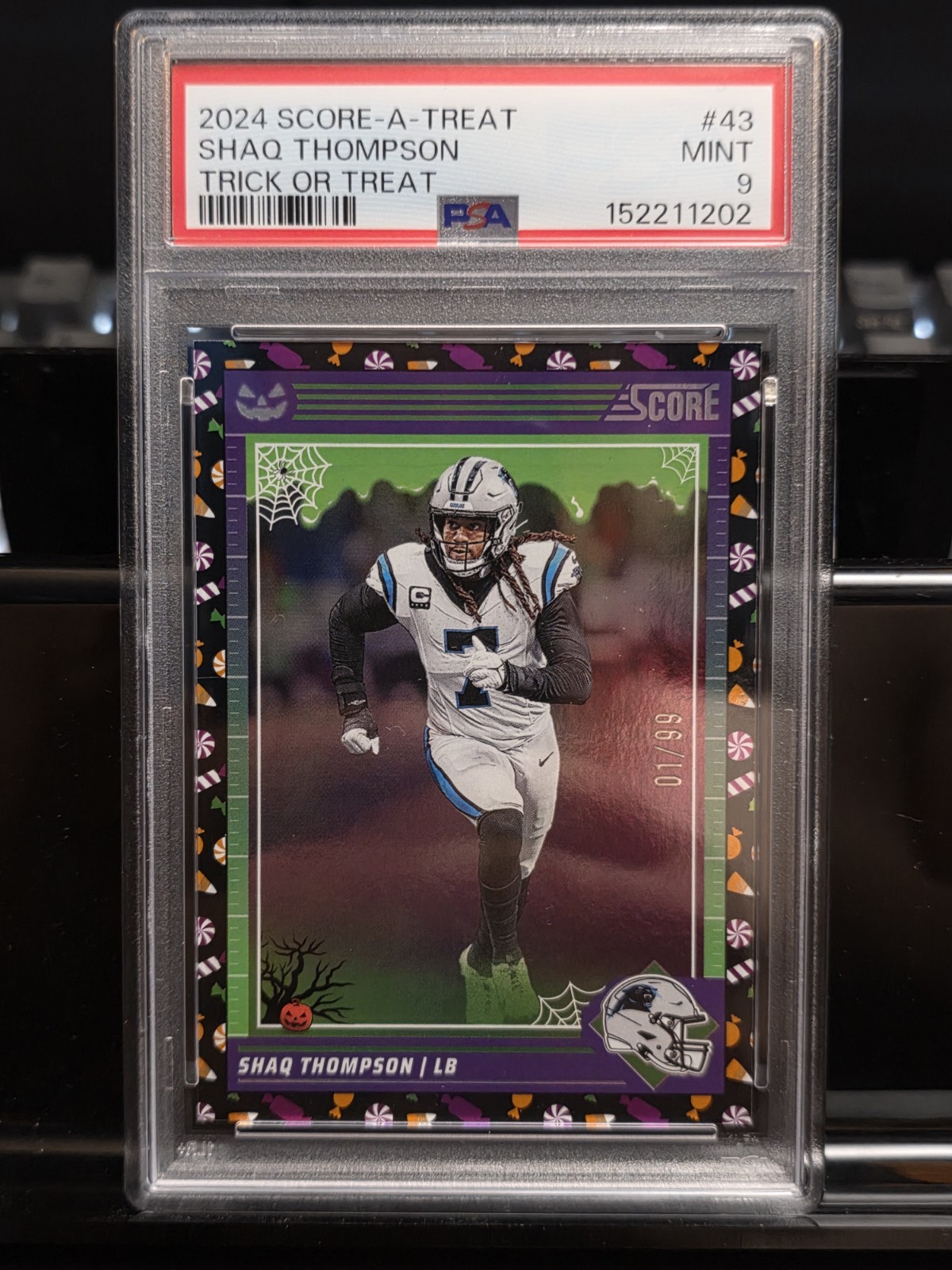2024 Panini Score-A-Treat Shaq Thompson #43 Trick or Treat /99