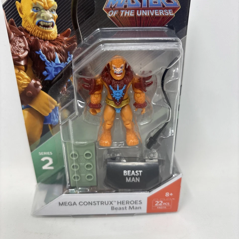 Человек-зверь MEGA Construx Masters Of The Universe серия 2 - Изображение 3 из 4