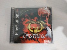 Playstation PS1 Destrega Video Game Complete Mint Disk