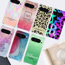 Case Personalised For Google Pixel 10 9 Pro XL 8 7A Anti-shock Marble TPU Cover