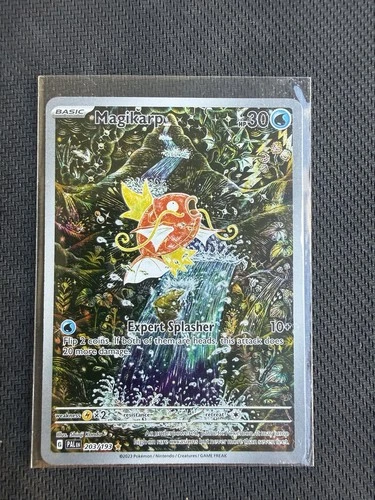 Pokemon Magikarp 203/193 Paldea Evolved Illustration Rare Full Art Near Mint