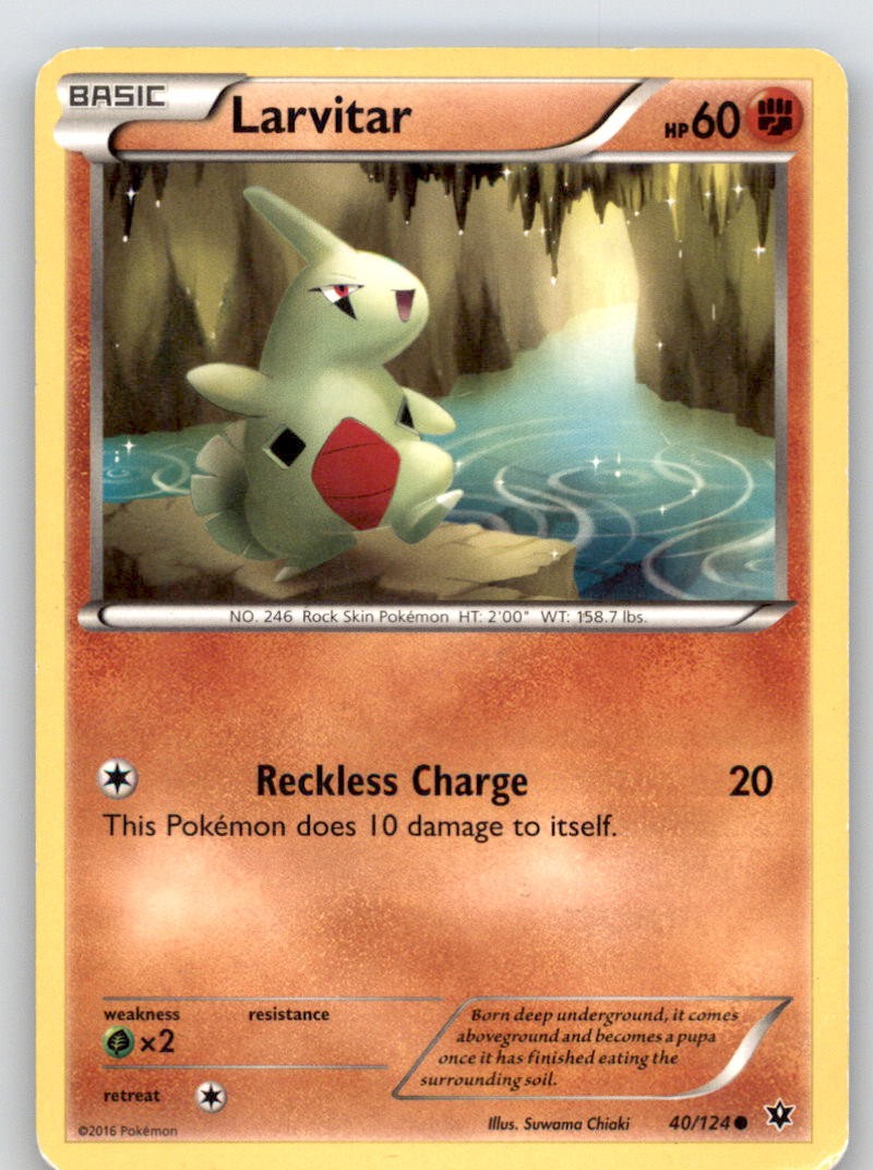 Larvitar (40) 40/124 XY - Fates Collide