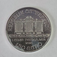 1oz Silver 2020 Austrian Philharmonic 94.99 per troy oz
