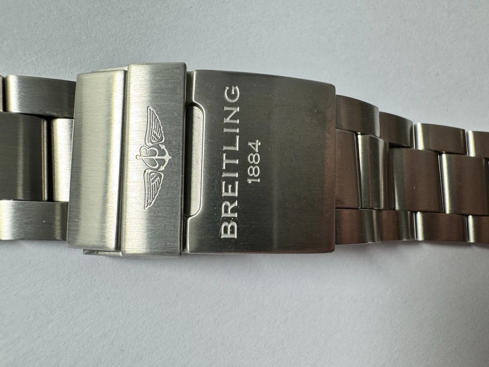 Breitling Armband Edelstahl Superocean Navitimer Etc 22 mm 162 A Endlink - Bild 2 von 4