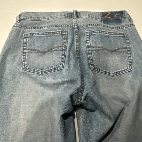 Z. Cavaricci Vintage Y2K Damengröße 6 Blumen Perlen Jeans Schlag/Boot Cut - Bild 11 von 17