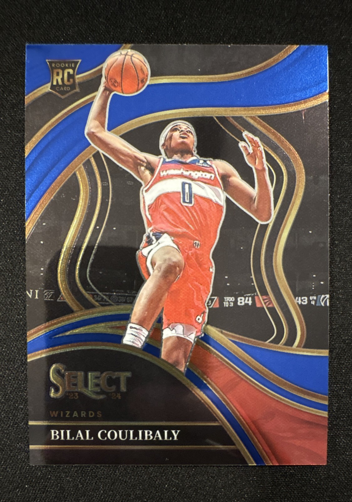 2023-24 Panini Select - Courtside - Bilal Coulibaly #268 Blue (RC)