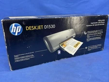 HP Deskjet D1530 Inkjet Color Printer 80 Sheet Pg Tray HP Smart Web Print 11 PPM