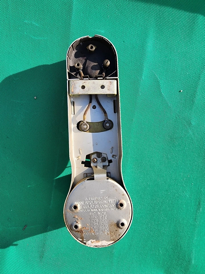 Vintage Minneapolis Modell 77 Thermostat Wärmeregler Timer 8 Tage 7 Juwel ungetestet - Bild 3 von 4