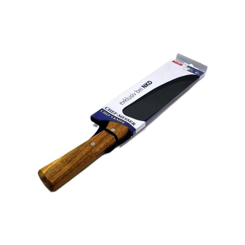 Messer Chef-Messer hochwertiges Akazienholz geformter Griff Küchenmesser NEU - Bild 3 von 5