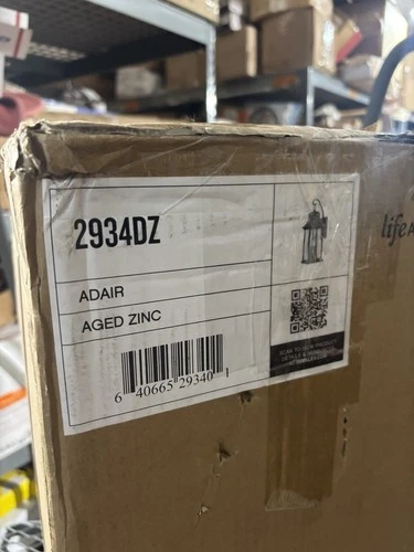 Hinkley Lighting 2934ir 2 Light 20" Tall Heritage Outdoor Wall - Aged Zinc - Picture 2 of 3