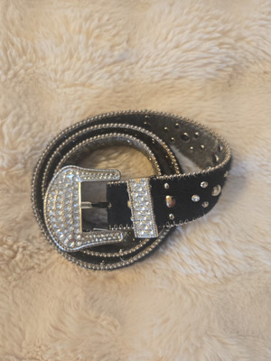 Western Studded Rhinestone Belt Kathy Van Zeeland Womens  display picture 2