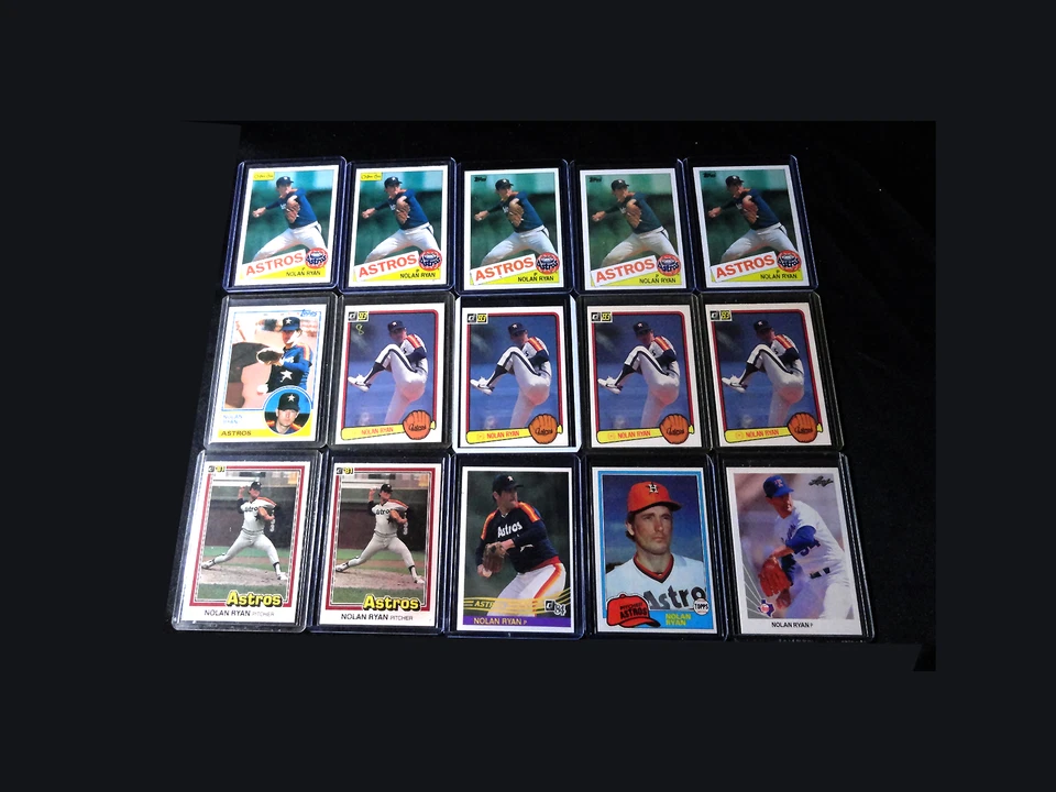 1980s MLB BASEBALL COLLECTION LOT OF ROOKIES STARS HOFs - Image 2 of 4