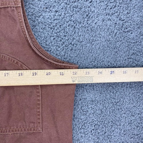 Wrangler Utility Vest Full Zip Pockets Sleeveless Jacket XL - Picture 6 of 10