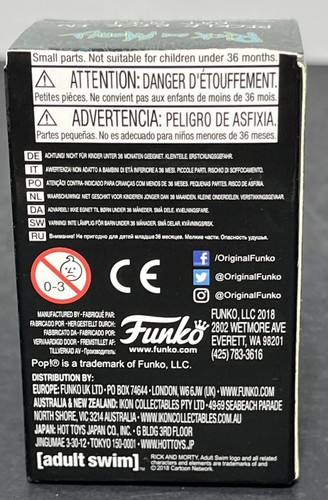 Funko Pocket Pop! Llavero Rick andd Morty Pickle Rick en traje de rata figura de vinilo - Imagen 3 de 6