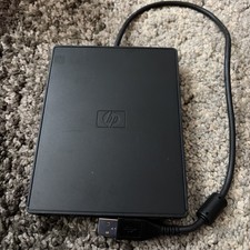 Vintage HP FD05PU External USB 3.5" Floppy Disk Drive FDD USED