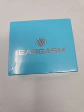 EARGASM HIGH FIDELITY EARPLUGS TRANSPARENT EDITION NOISE REDUCTION 16DB NEW 