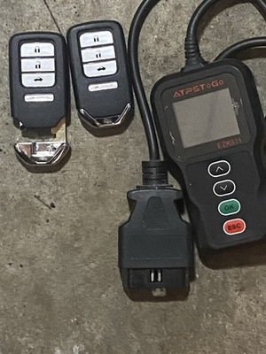 #ad Key Fob Programmer W 2 Blank OEM Keys For 2013 2015 Honda Or Acura $100.00