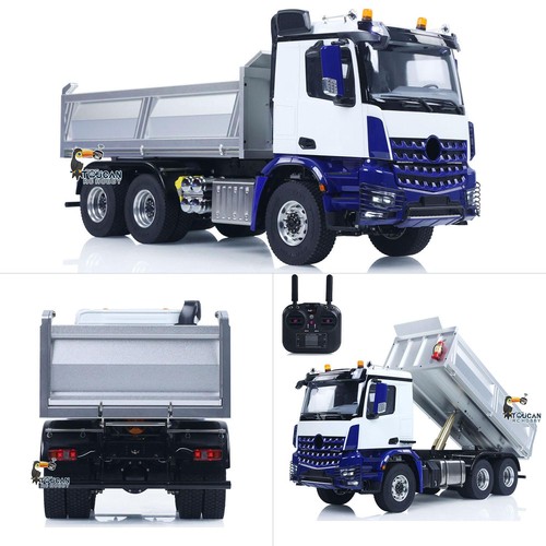In Stock Metal Chassis 1:14 3348 6WD Hydraulic RC Dumper Tipper DifferentialAxle - Picture 12 of 12