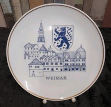Weimar Porzellan, Sammelteller, Wandteller, Motiv "Weimar"