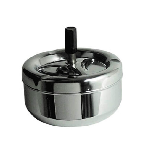 High Quality Amazing Steel Ashtray Cigarette Ashtray Odour Free Spinning Ashtray - Picture 4 of 15