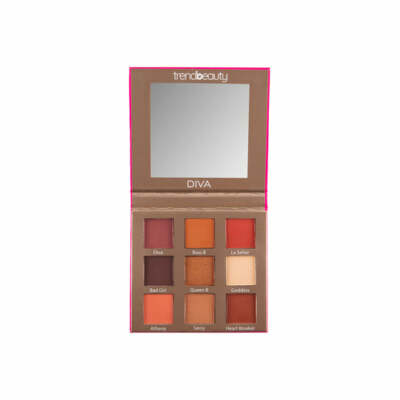 TRENDBEAUTY BOSS BABE-DIVA EYESHADOW PALETTE 9 COLORS AUTHENTIC & SEALED