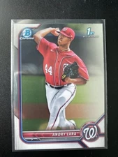 2022 Bowman Chrome Prospects #BCP70 Andry Lara Nationals