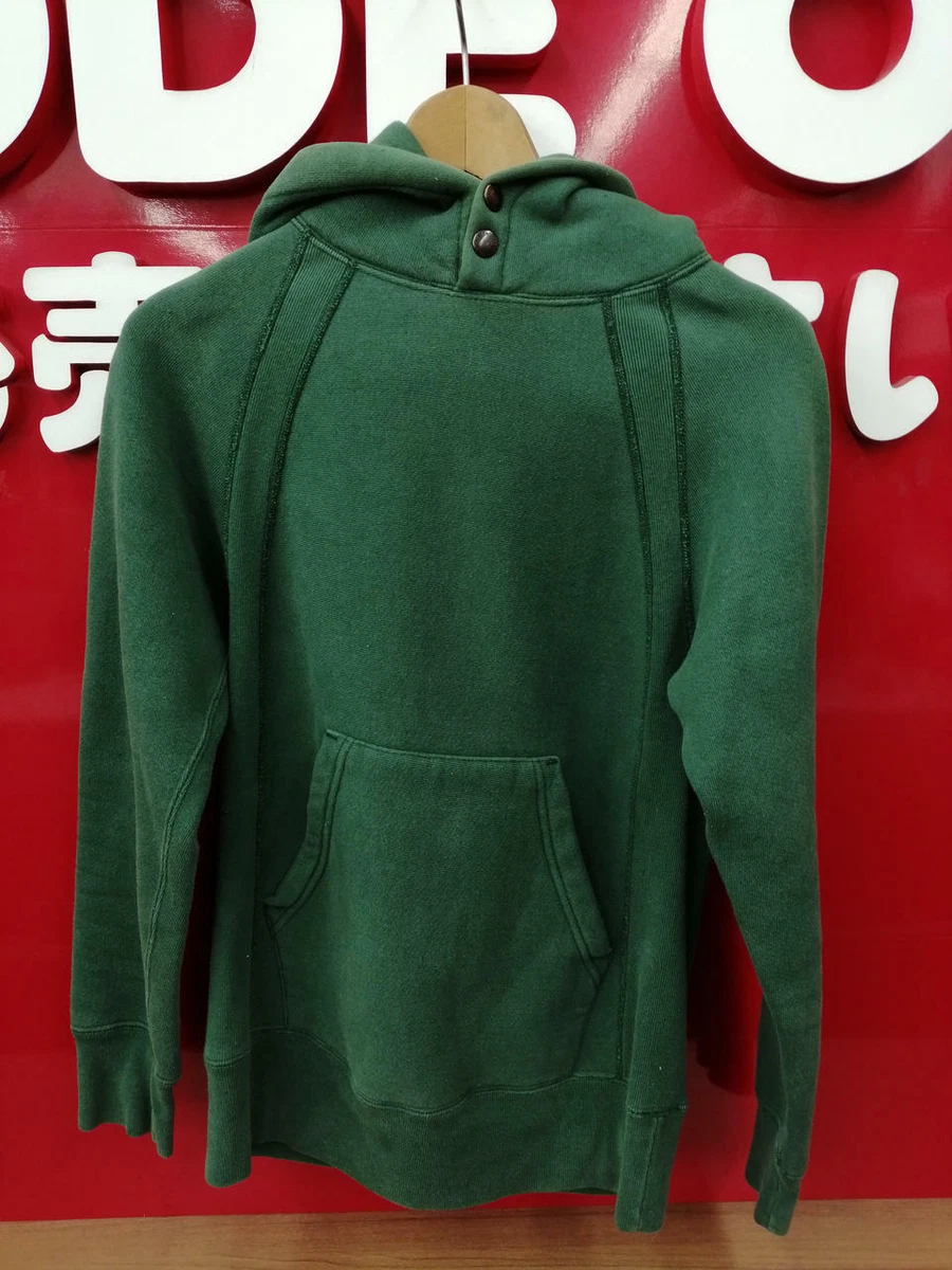 Engineered Garments Green Xs Usitation Snap Pullover Sweat Hoodie