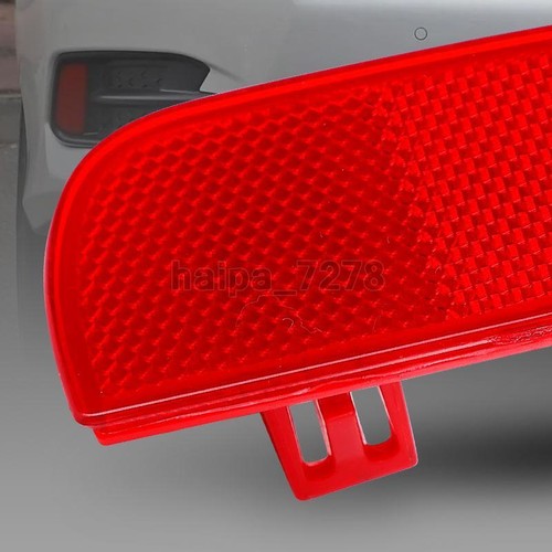 Left Rear Bumper Reflector Lens Marker Light Cover Red For 2016+10th Honda Civic - Picture 4 of 7