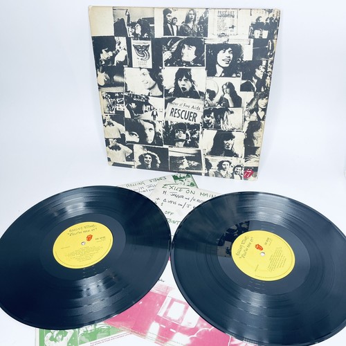 The Rolling Stones Exile On Main Street A2/B2/C1/D1 COC 69100 1972 Musidor 2X LP - Picture 13 of 24