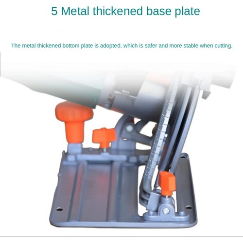 8 Inch Industrial Grade Portable Woodworking Saw Electric Circular Saw - Bild 12 von 30