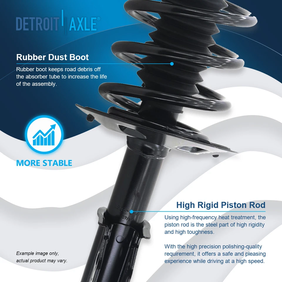 Puntales delanteros con resorte para 1998 1999 2000 2001 2002 2003 2004 2005 Park Avenue Foto 4 de 4