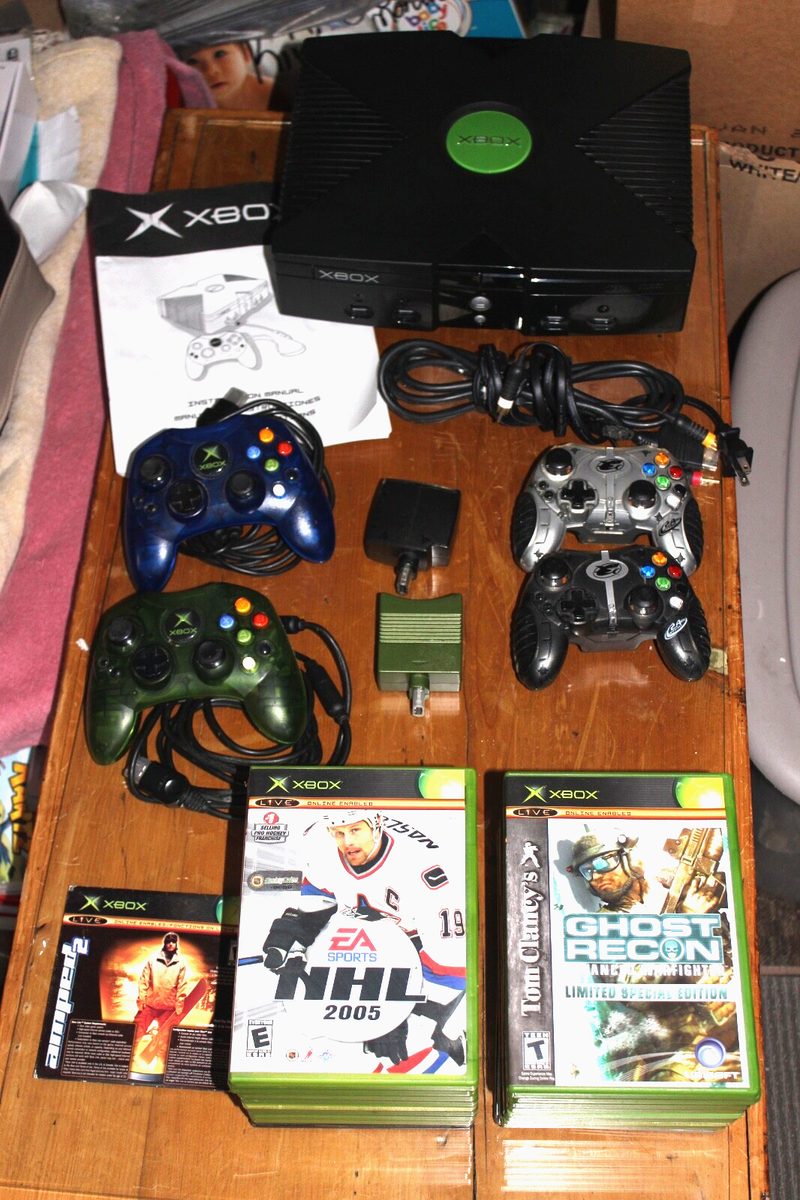 Game Console Xbox Original For Sale Near Me Microsoft Xbox One