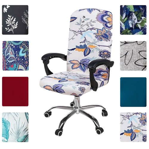 Stretch computer Swivel chair cover Desk chair protection, household items - Picture 17 of 21