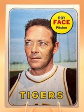 1969 Topps Roy Face #207 VG Detroit Tigers