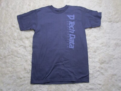 Tech Data Shirt Mens Large Purple Software Technology Storage Vintage