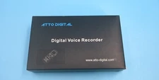 Open Box Atto Digital Voice Recorder - High-Quality Recording Device