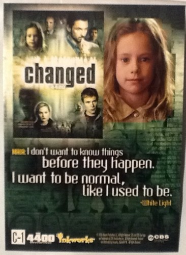 The 4400 Season 1 Trading Card Changed C-1 Puzzle MINT Inkworks Sci-fi - Picture 2 of 2