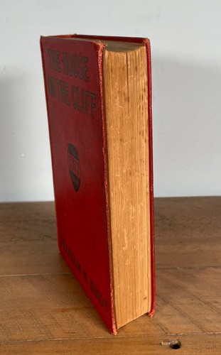 Vintage Hardy Boys book #2 THE HOUSE ON THE CLIFF True First Edition Red Shield - 第 2/6 張圖片