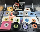 LOT-23 Music Various Labels Vintage 45 rpm 7” Sinatra, Queen, REO, Beatles, MJ,+
