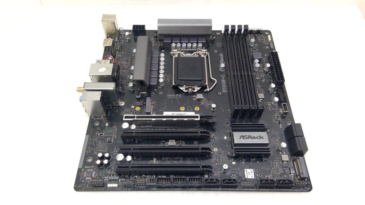 ASROCK B560M-C INTEL CHIPSET B560 SOCKET LGA1200 DDR4 MICRO ATX MOTHERBOARD | eBay ASROCK B560M-C INTEL CHIPSET B560 SOCKET LGA1200 DDR4 MICRO ATX MOTHERBOARD | eBay