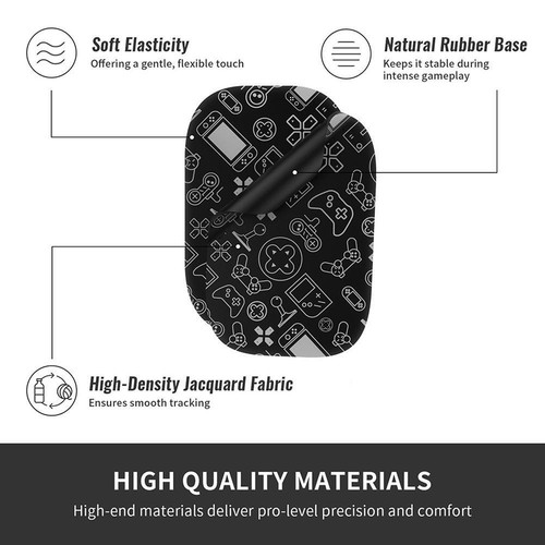 For Switch2 Mouse Holder Set with Mouse Pad for Left and Right Handles T1K5 - Picture 9 of 16