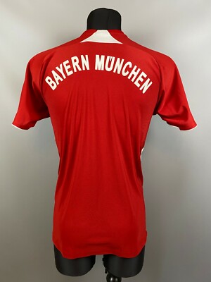 BAYERN MUNICH 2007 2009 HOME SHIRT FOOTBALL SOCCER JERSEY BOYS
